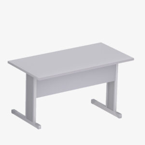 Mesa Reta Pé Metálico